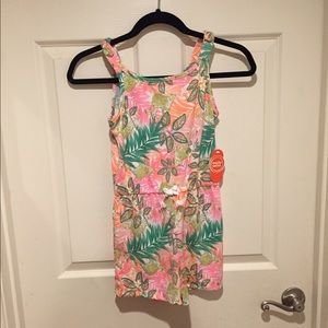 NWT cute girls size 7-8 romper